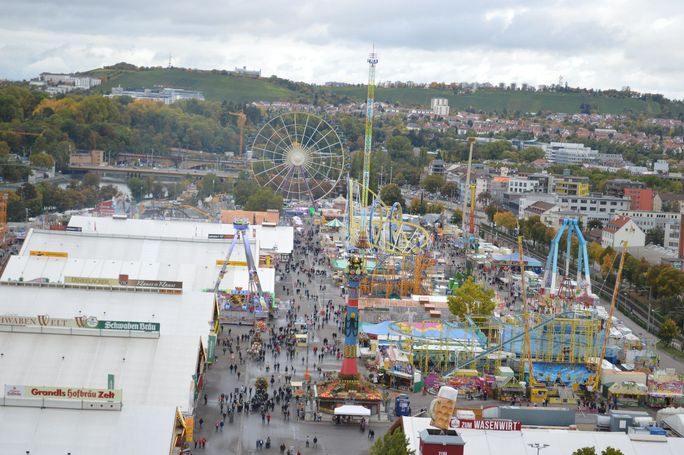 Stuttgart, Germany, Festival, Cannstatter Volksfest