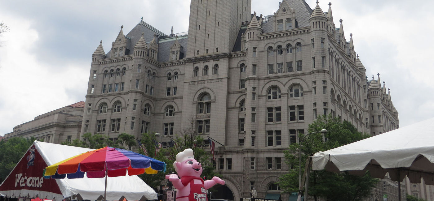 Image: PHOTO: Washington, DC's Old Post Office building was converted into the Trump International Hotel. (photo via Flickr/Ken Lund)