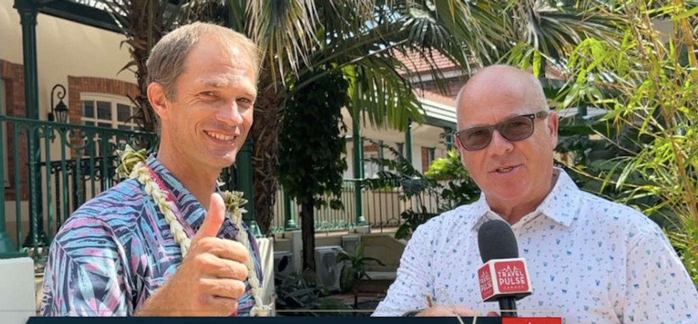Image: Kirk Talks Travel with Mathieu Bechonnet, Air Tahiti Nui (TravelPulse Canada)