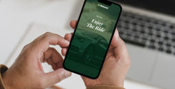 The improved National Car Rental App.