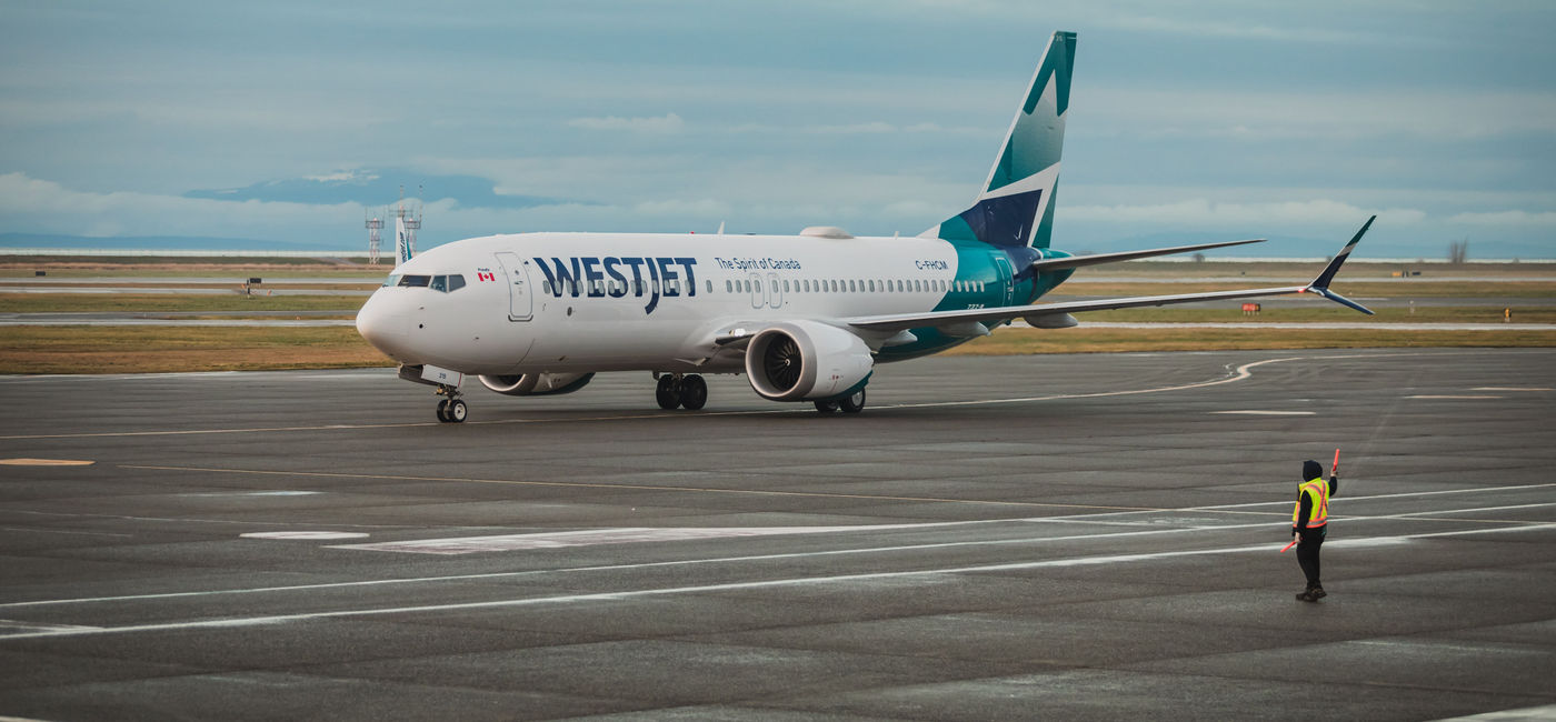 Image: WestJet 737 MAX (WestJet Media License)