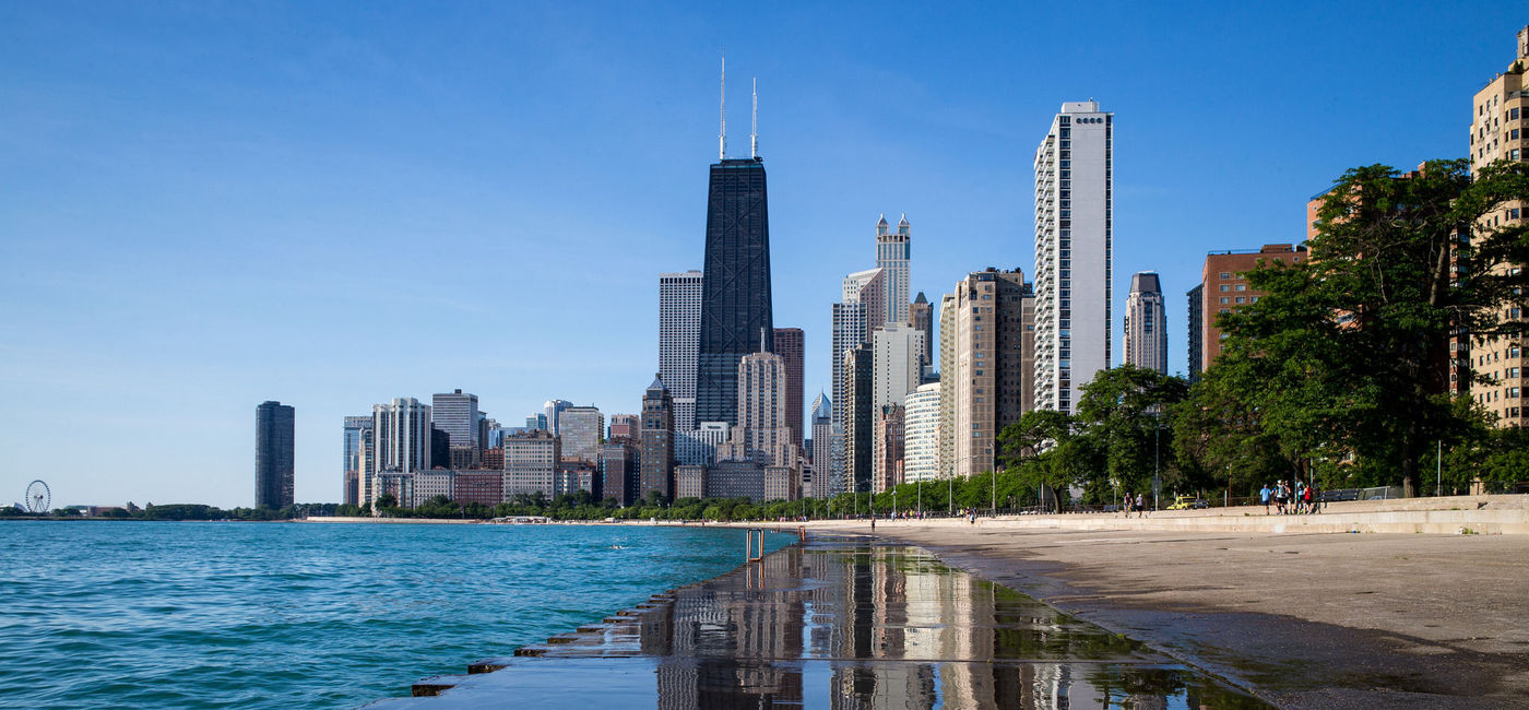 Image: The skyline of Chicago, Illinois. (Photo via Flickr/Roman Boed)