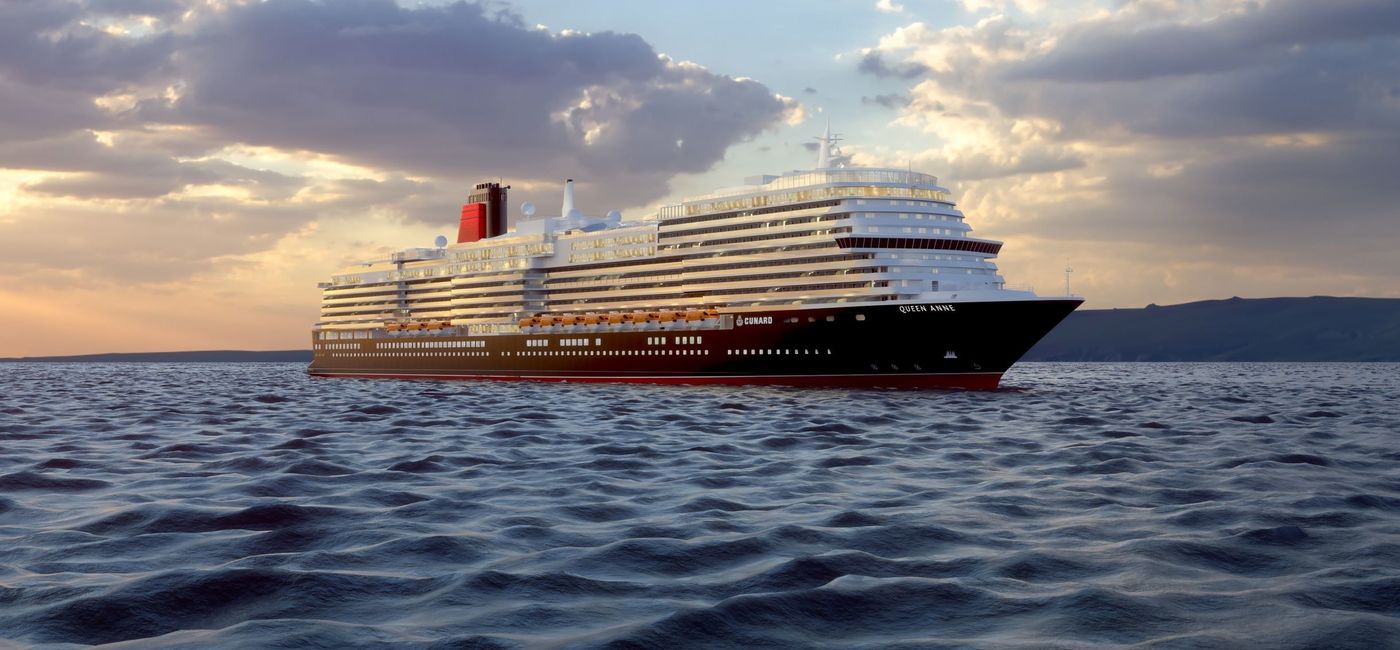 Image: Cunard's Queen Anne. (photo via Cunard Line Media)