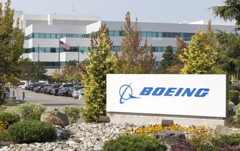 Boeing facility in Everett, Washington