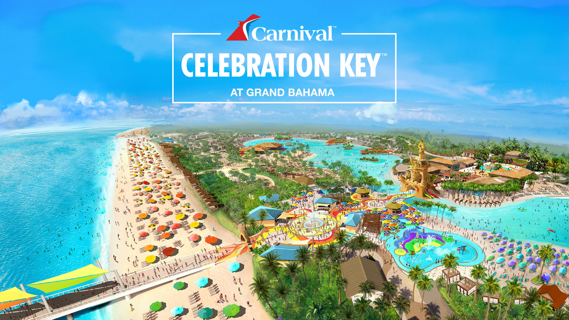 Carnival Opens Itineraries Featuring New Celebration Key Port   Image This Rendering Shows Carnival's New Destinat 