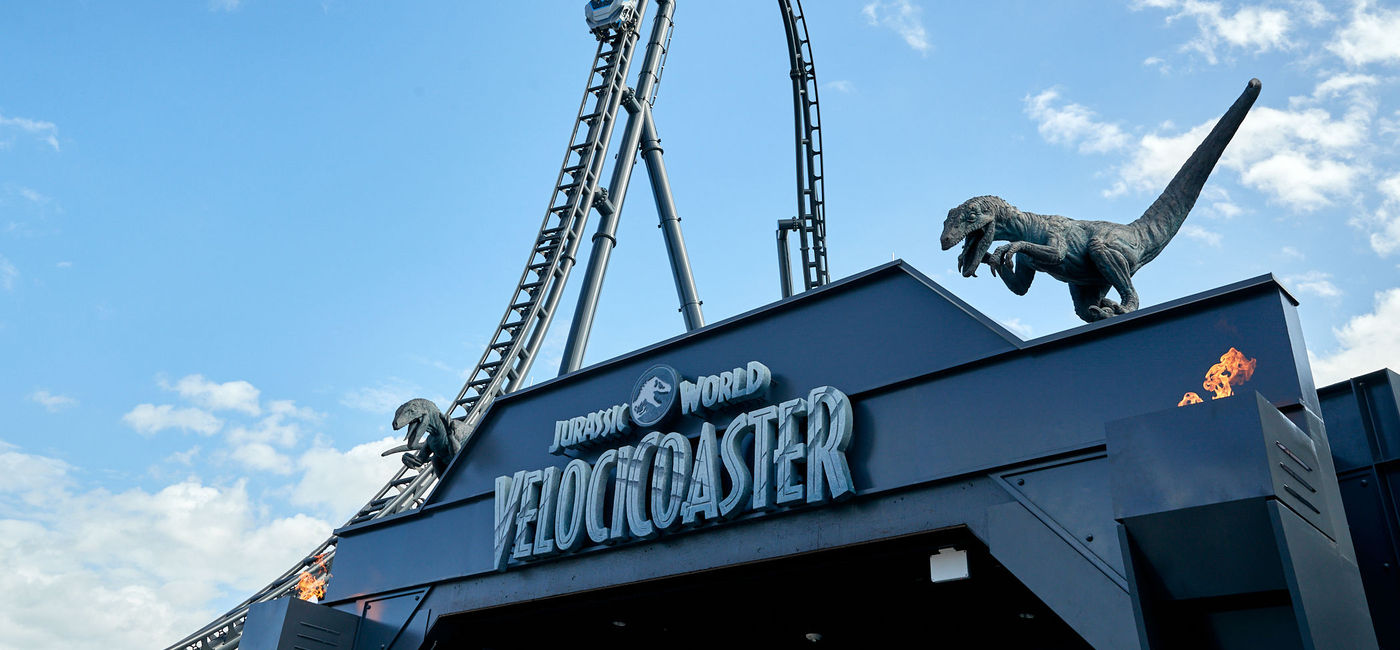 Image: Jurassic World VelociCoaster at Universal's Islands of Adventure (photo courtesy Universal Orlando)