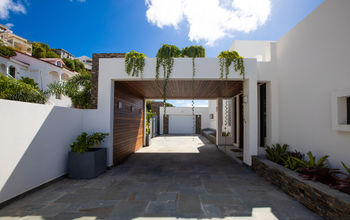 Bella Vista Villa Entrance on St. Maarten