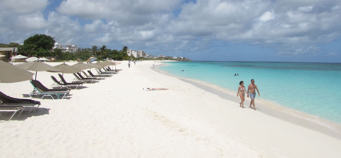 Image: Travelers in Anguilla. (photo by Brian Major)