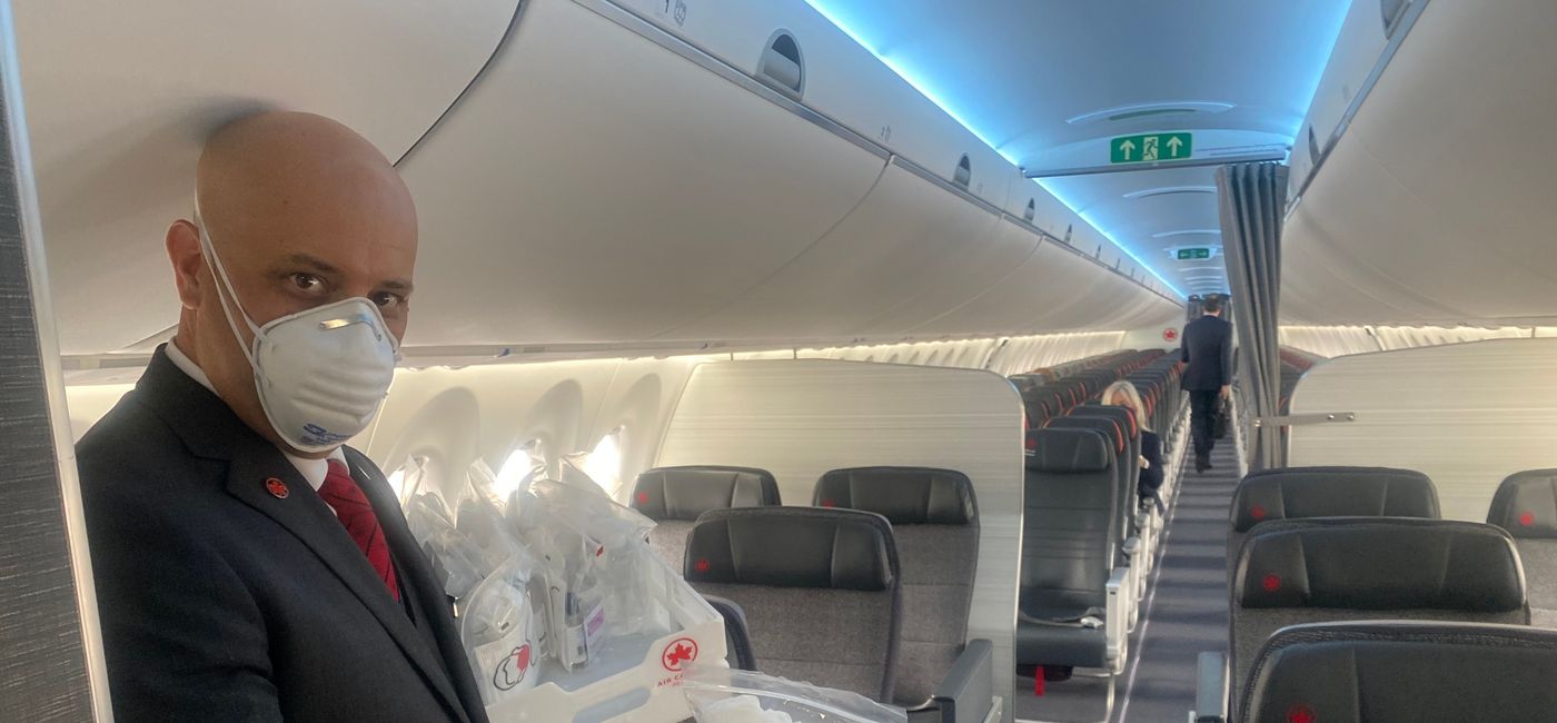 Image: Air Canada Clean Care + Program (Jim Byers/TravelPulse Canada)