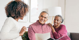 couple getting professional consultation
