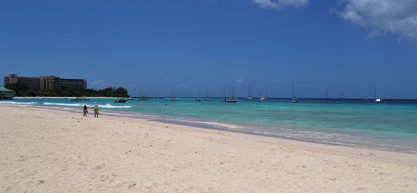 Image: Peddles Beach in Barbados. (photo via Barbados Tourism)