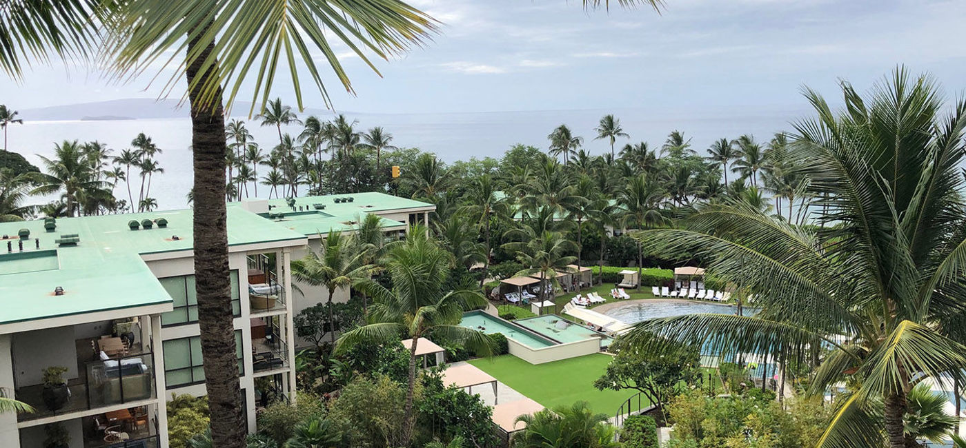 Image: PHOTO: Ocean view from a guest room at the Andaz Maui at Wailea Resort. (Photo by Paul Heney) (Photo Credit: Photo by Paul Heney.)