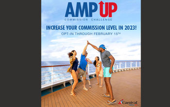 Carnival Amp Up Commission Challenge, Carnival Cruise Line