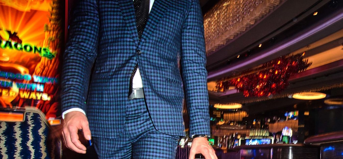 Image: A man walks through the casino at The Cosmopolitan of Las Vegas. (photo via The Cosmopolitan of Las Vegas) ((photo via The Cosmopolitan of Las Vegas))