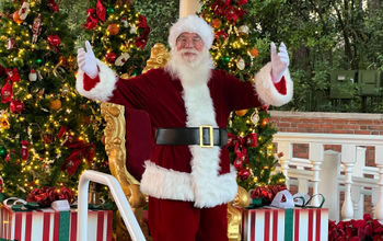 Santa at the Walt Disney World Resort.