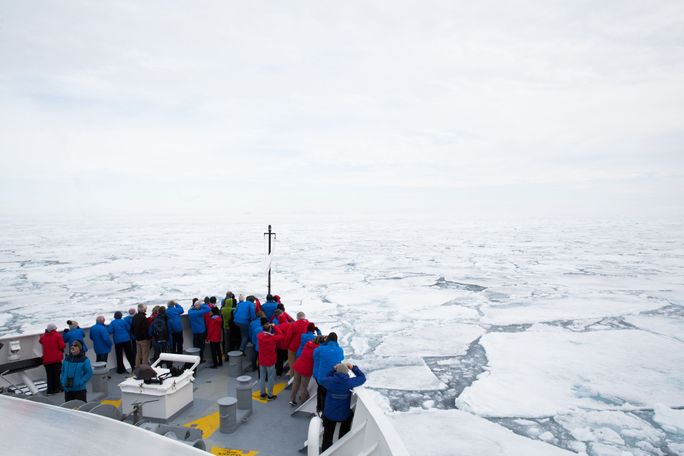 Silversea explores the Arctic