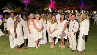 Diner en blanc Half Moon Bay Jamaica