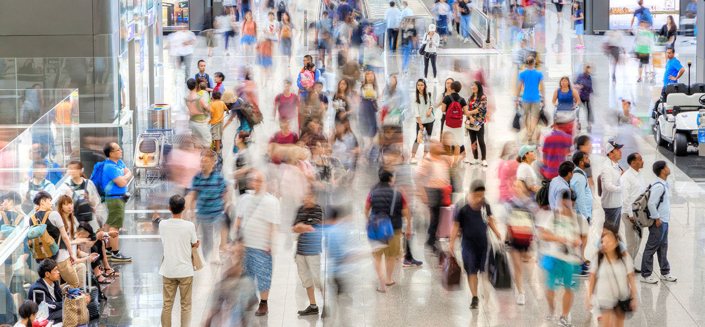 Image: A busy airport. (photo via ronniechua / iStock Editorial / Getty Images Plus)