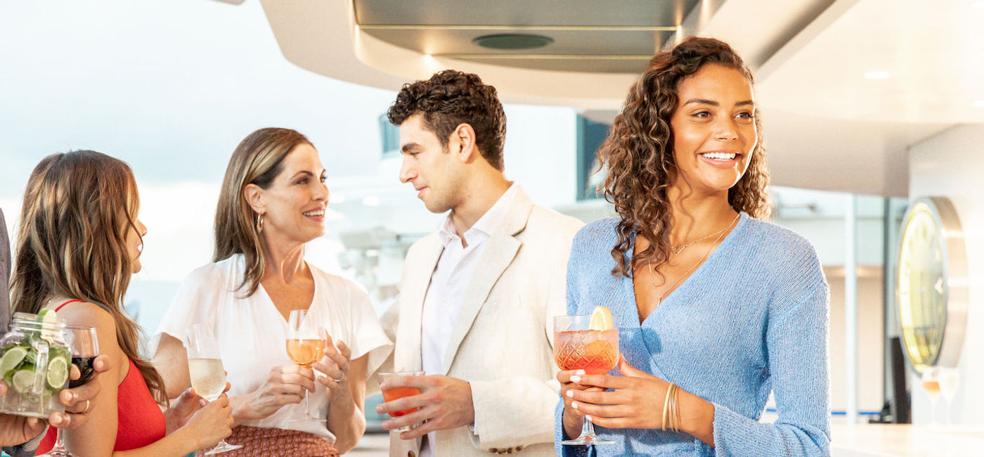 Image: Guests will be privy to more onboard events, including cocktail parties. (photo via MSC Cruises)