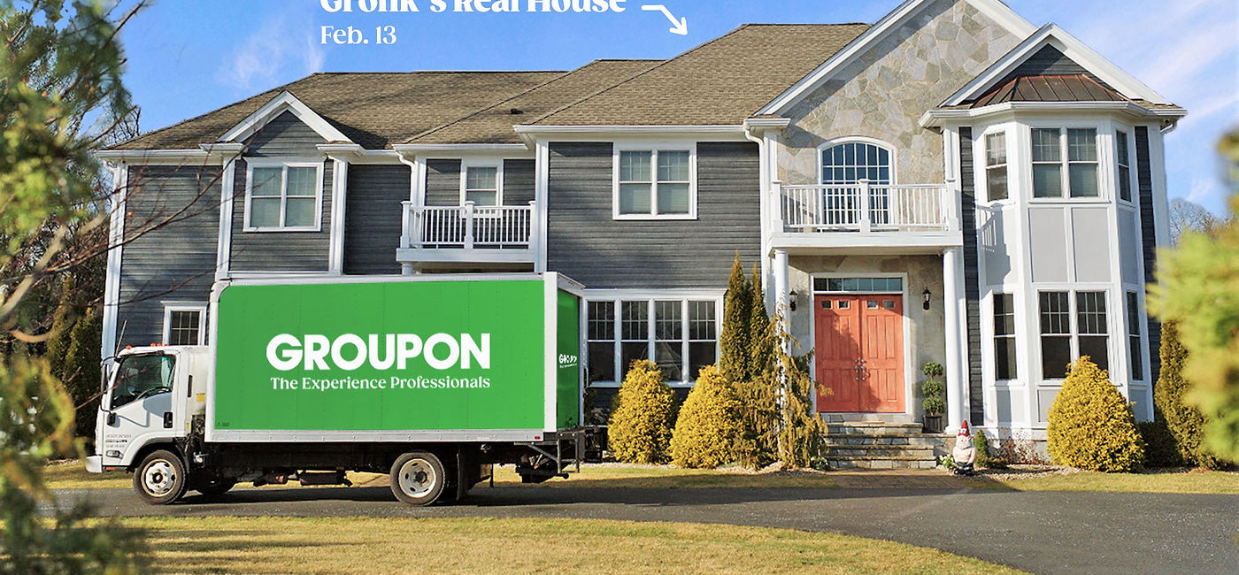 Image: NFL star Rob Gronkowski is lending out his home for the Super Bowl as part of a sweepstakes sponsored by Groupon. (Courtesy Groupon)