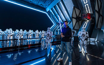 Tom Brady at Walt Disney World.