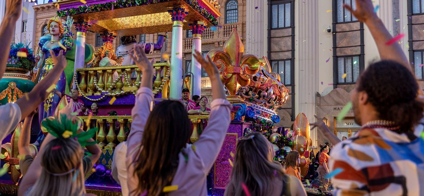 Image: Mardi Gras: International Flavors of Carnaval. (photo via Universal Orlando Resort Media)