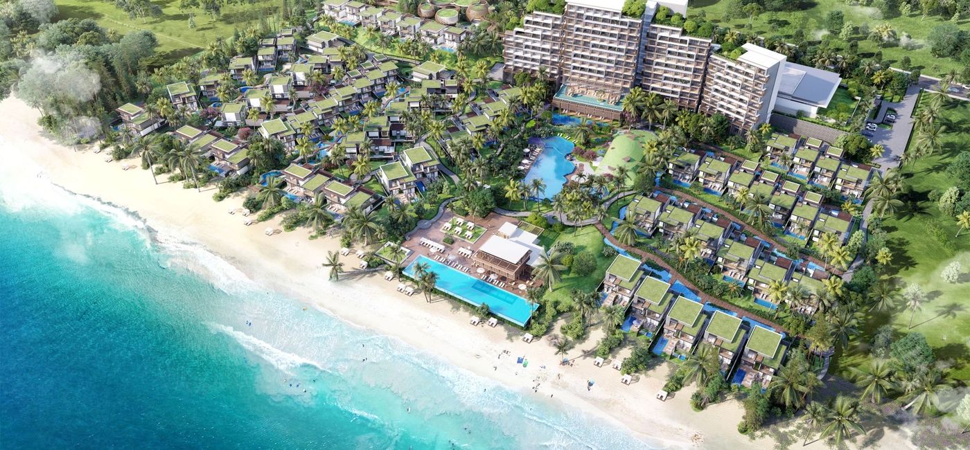 Image: Hyatt Regency Ho Tram Aerial Rendering. (photo via Hyatt Hotel Corporation) ((photo via Hyatt Hotel Corporation))