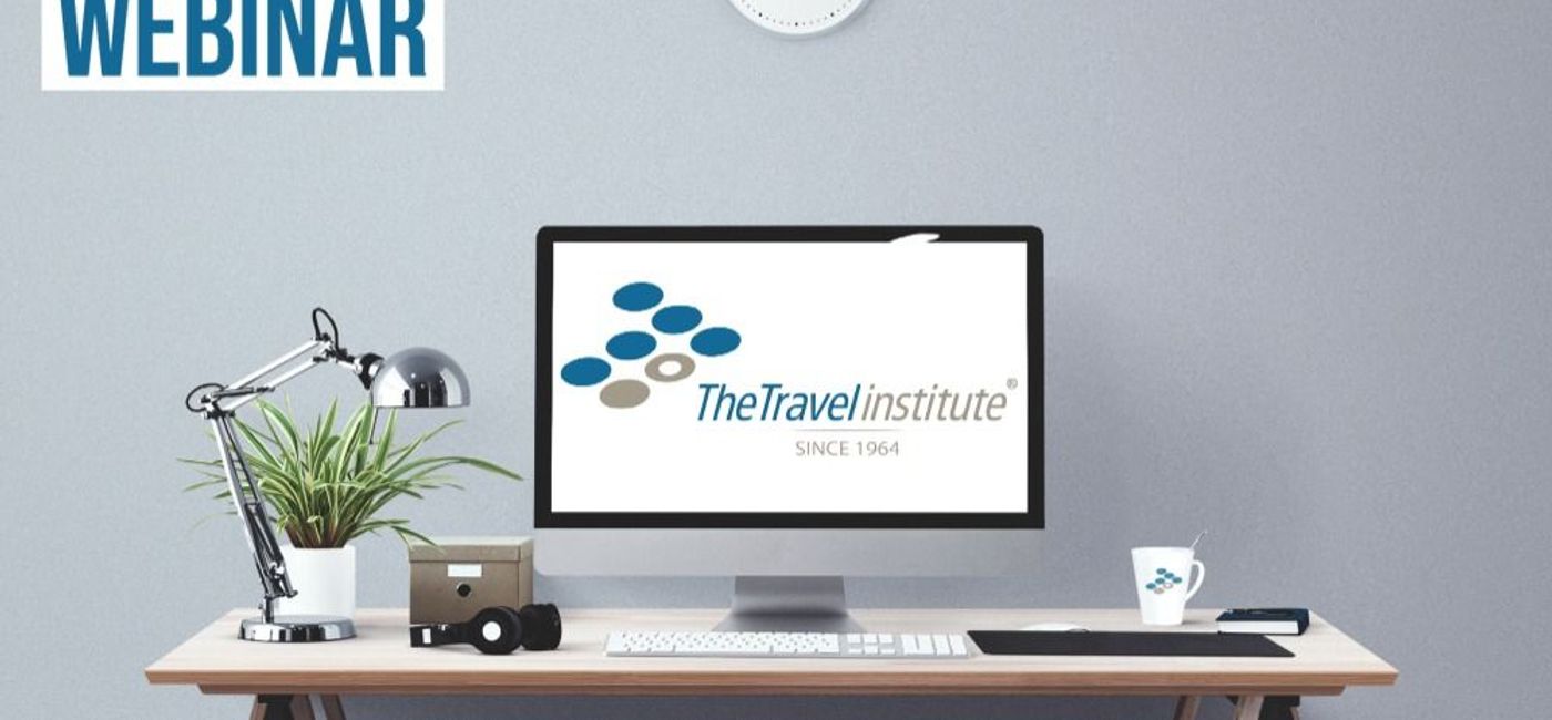 Image: Travel Institute Webinar Series (photo via The Travel Institute)