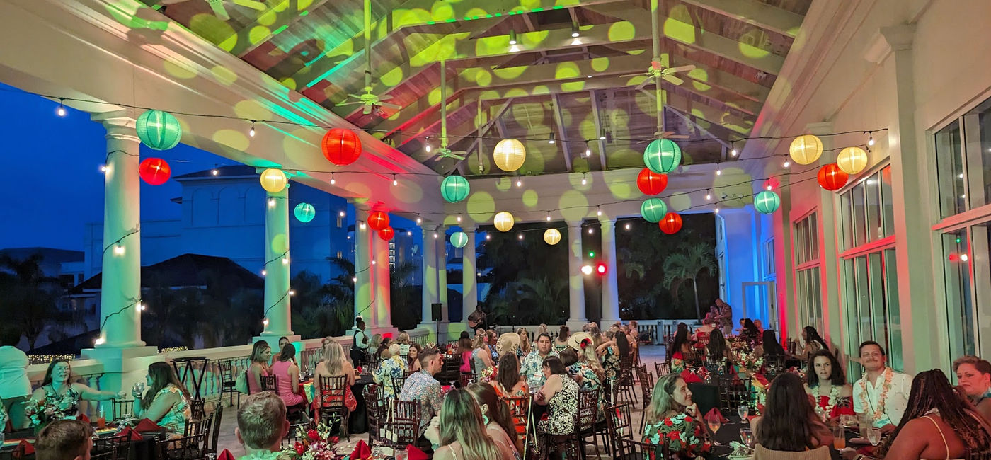 Image: Welcome reception dinner at the 2023 Future Leaders in Travel Retreat in Hyatt Ziva/Zilara Rose Hall  (Photo Credit: Eric Bowman)