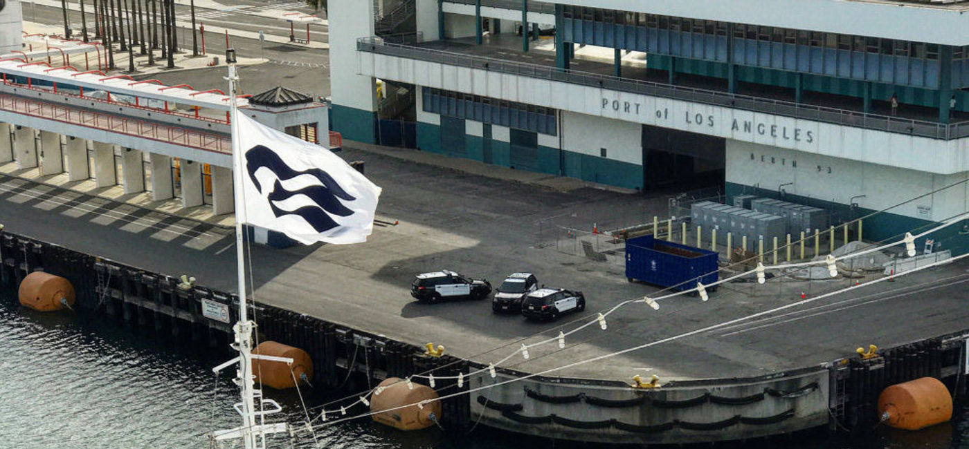 Image: PHOTO: Star Princess sets sail from the Los Angeles World Cruise Center on a seasonal re-positioning cruise. (photo by Scott Laird)