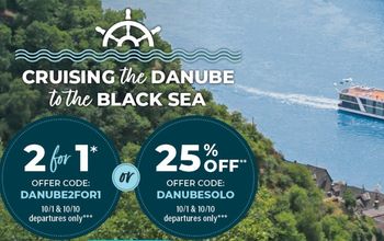 Flash Sale ...Cruise from the Danube to the Black Sea