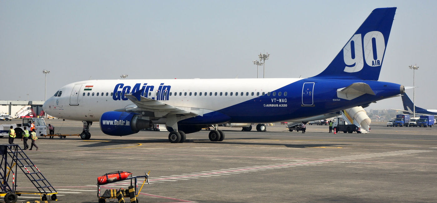 Image: PHOTO: GoAir Airbus A320 in India. (photo via joeravi/iStock Editorial/Getty Images Plus)