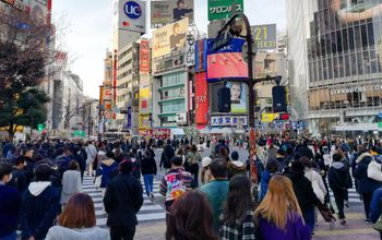 Shibuya Crossing, Tokyo, Japan