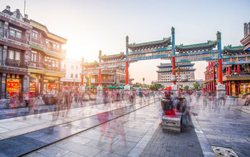 Qianmen, Street, Beijing, China