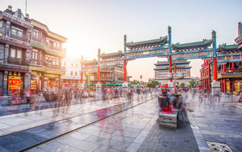 Qianmen, Street, Beijing, China