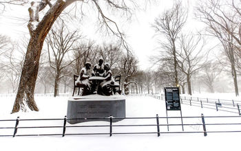 The Women’s Rights Pioneers Monument in Central Park