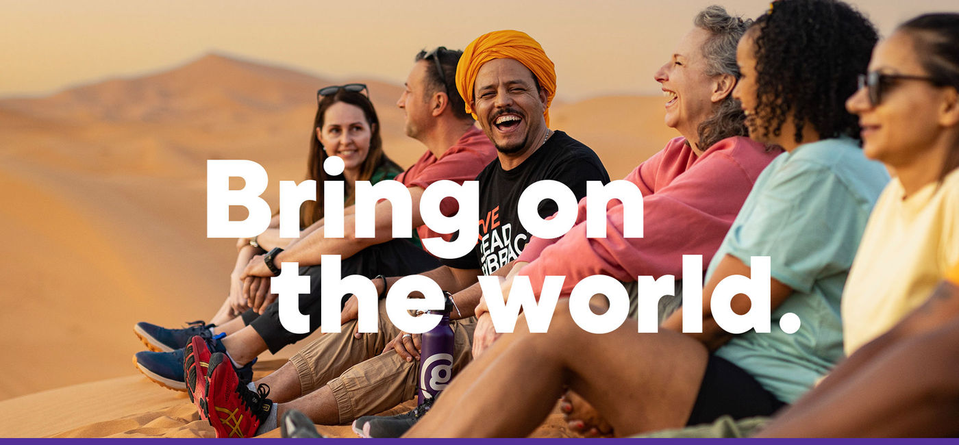 Image: G Adventures new Bring on the World marketing campaign (Photo Credit: Courtesy G Adventures)