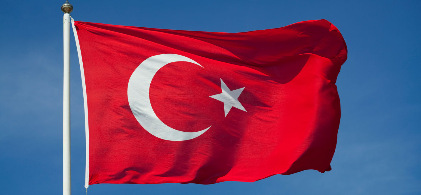Image: Turkish flag. (photo via Ramberg / E+)