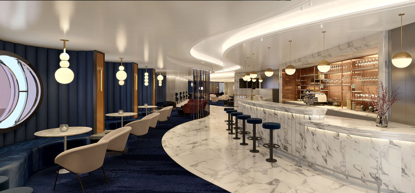 Image: PHOTO: Sip Champagne Bar (Photo courtesy Virgin Voyages)