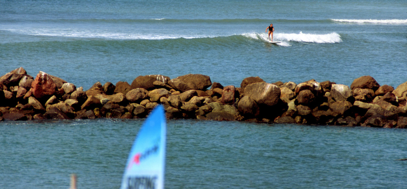 Image: Surfing makes for a great social distancing activity. (photo via Riviera Nayarit)