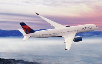 Un A350 de Delta en vol