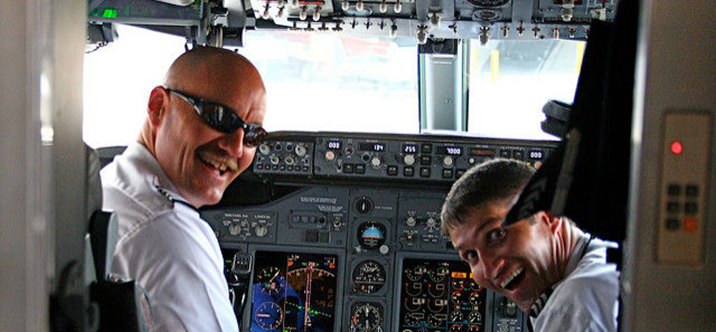 Image: PHOTO: Pilot gets gabby about the words his colleagues use. (Photo via Flickr/liz west)