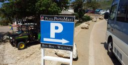 Porto Mari beach entrance Curacao