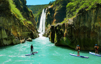 Mexico has many little-known places that offer memorable experiences such as Aquismón, a paradise for adventurers. (Photo via Mexican Ministry of Tourism).