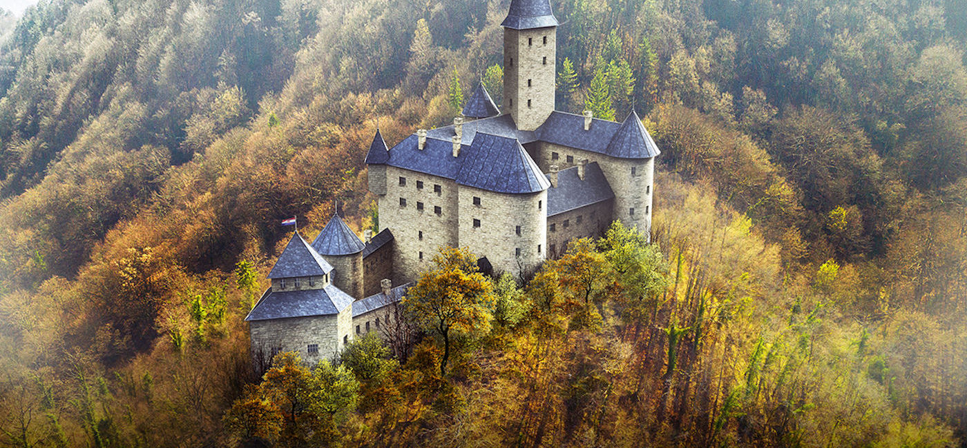 Image: PHOTO: Rendering of reconstructed 13th-century Samobor Castle, Croatia. (Photo courtesy of Budget Direct)