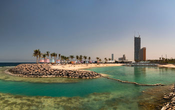 Jeddah Corniche, Saudi Arabia.