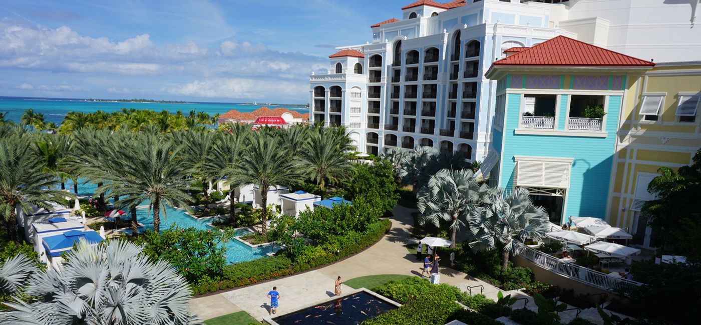 Image: Baha Mar has adopted revised "Commitment to Wellbeing" cleanliness protocols. (Photo by Brian Major)