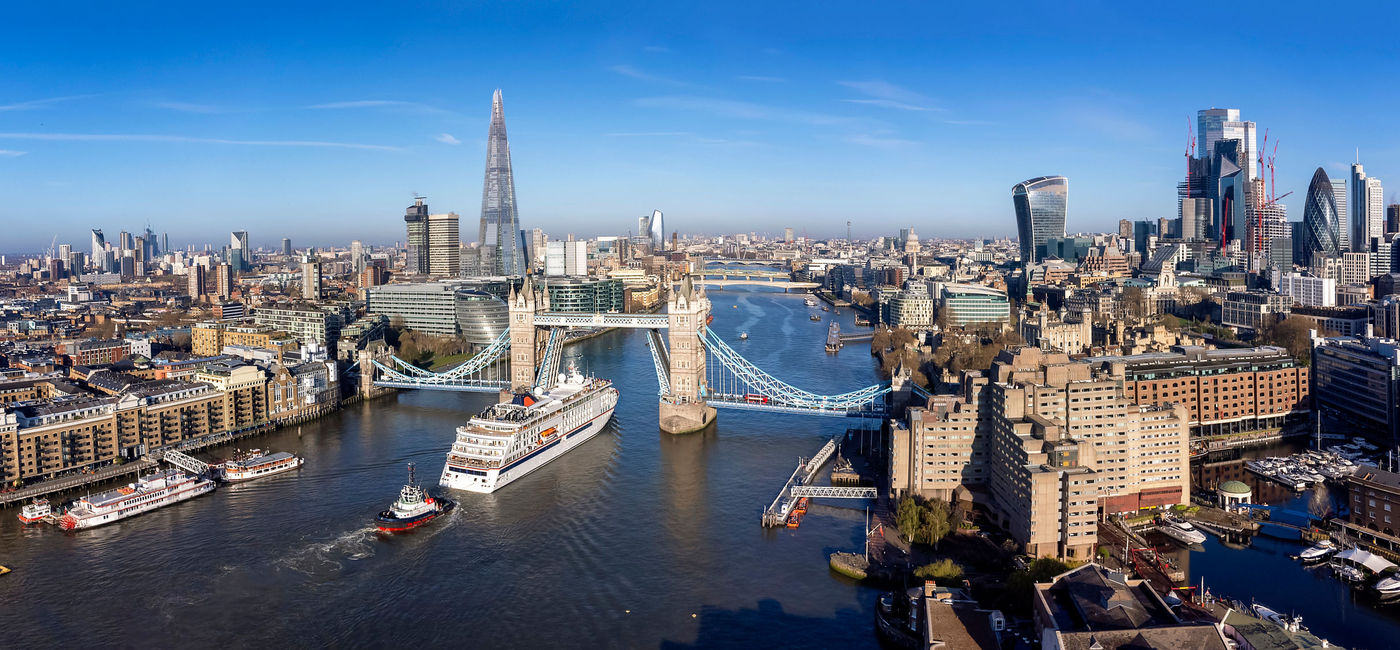 Image: Skyline of London, England. (Photo Credit: SHansche / iStock / Getty Images Plus)