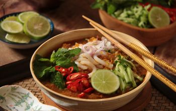 Asam Laksa, Malaysian food, cuisine, soup