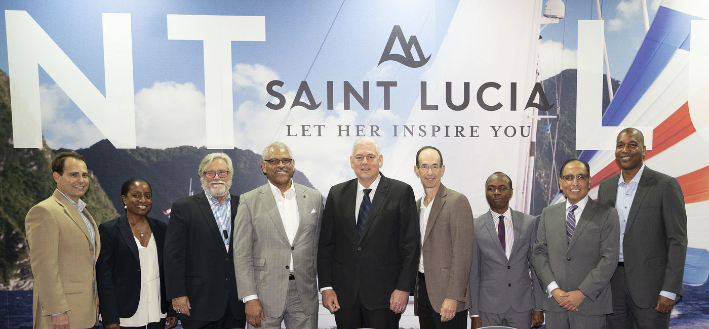 Image: PHOTO: Carnival, Royal Caribbean and St. Lucia Government Sign MOU (Courtesy Carnival Corporation)